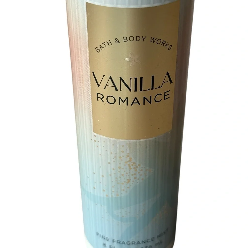Bath & Body Works Vanilla Romance Fine Fragrance Mist 8 oz
